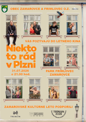Letné kino - Niekto to rád v Plzni