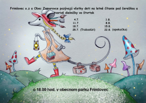 čítanie a tvorivé dielne